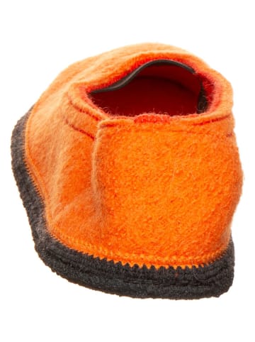 kitz-pichler Wollen pantoffels "Ronja GM" oranje