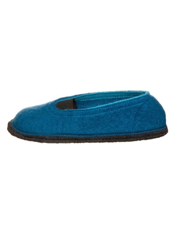 kitz-pichler Woll-Hausschuhe "Ronja GM" in Blau