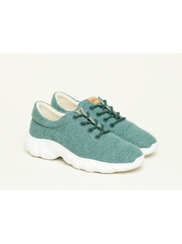 kitz-pichler Sneakers "Wool Flyer" in Grün