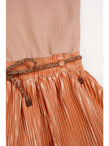 NONO Sukienka "Moran" w kolorze jasnoróżowo-pomarańczowym