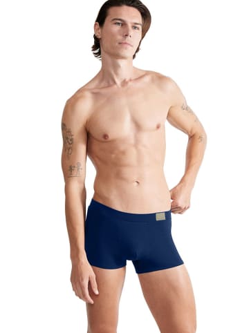 Sloggi 2er-Set: Boxershorts ''Go Natural'' in Blau/ Grau