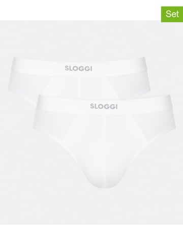 Sloggi Slipy (2 pary) "Ever Ease" w kolorze białym