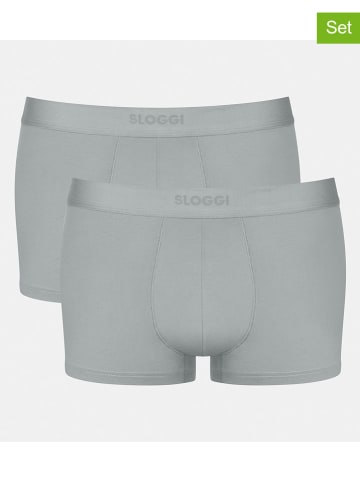 Sloggi 2er-Set: Boxershorts ''Ever Ease'' in Grau