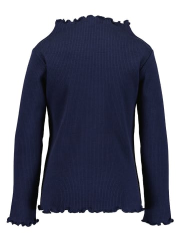 Blue Seven 2-delige set: longsleeves donkerblauw/wit