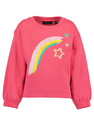 Blue Seven Sweatshirt in Pink