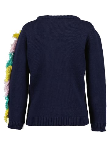 Blue Seven Sweter w kolorze granatowym