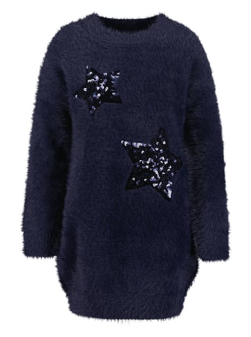 Blue Seven Gebreide jurk donkerblauw