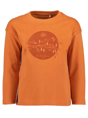 Blue Seven Longsleeve in Orange