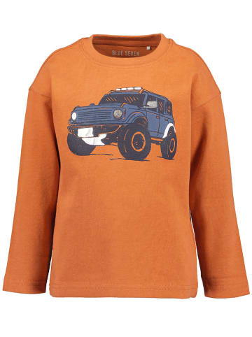 Blue Seven Longsleeve in Orange