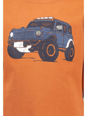 Blue Seven Longsleeve in Orange