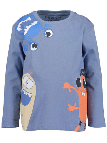 Blue Seven Longsleeve in Blau