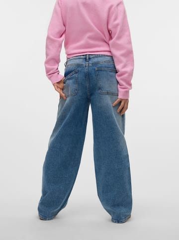 Vero Moda Girl Dżinsy "Brook" w kolorze błękitnym