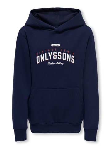 ONLY & SONS Junior Bluza "Ceres" w kolorze granatowym