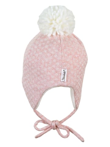 Sterntaler Bindemütze in Rosa