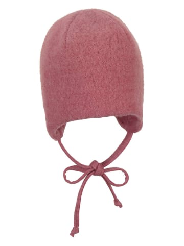 Sterntaler Wollen strikmuts paars