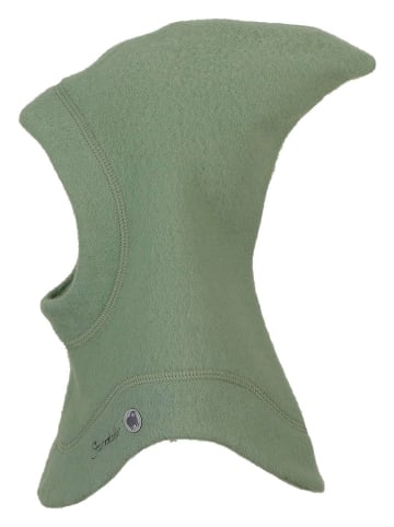 Sterntaler Woll-Sturmhaube in Grün