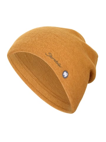 Sterntaler Woll-Beanie in Hellbraun