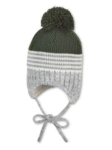 Sterntaler Bindemütze in Grau