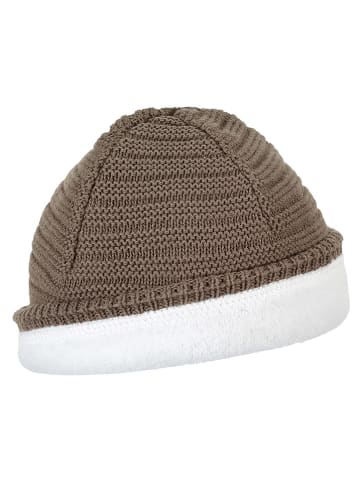 Sterntaler Gebreide muts bruin