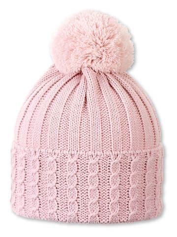 Sterntaler Bommelmütze in Rosa