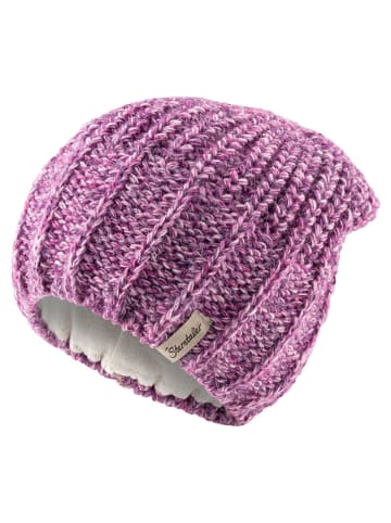Sterntaler Gebreide muts paars