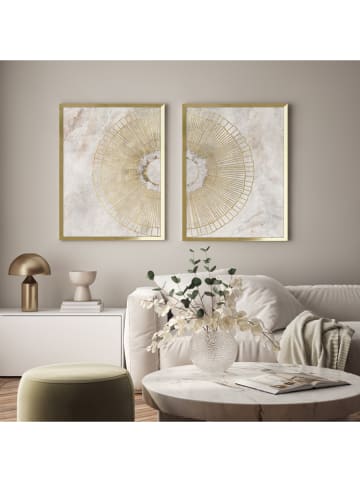 Ars Longa 2-delige set: ingelijste kunstdrukken - (L)70 x (B)50 cm