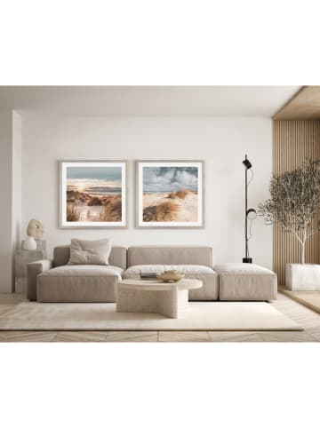 Ars Longa Druk artystyczny "Coastal Grasses" w ramce - 70 x 70 cm