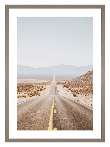 Ars Longa Gerahmter Kunstdruck "Route in Arizona" - (L)70 x (B)50 cm