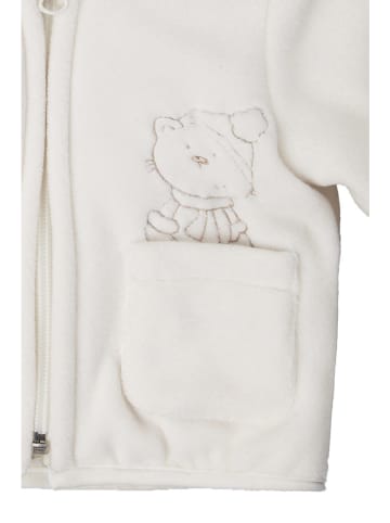 Kanz Fleece vest wit