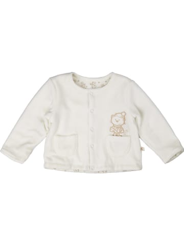 Kanz Omkeerbaar sweatvest wit