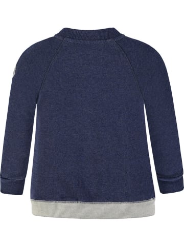 Kanz Sweatjacke  in Dunkelblau/ Rot/ Weiß