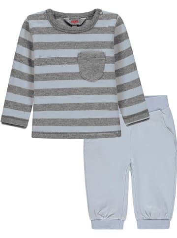 Kanz 2tlg. Outfit  in Hellblau/ Grau