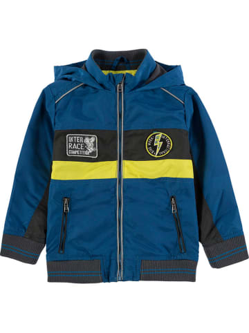 Kanz Übergangsjacke in Blau/ Gelb