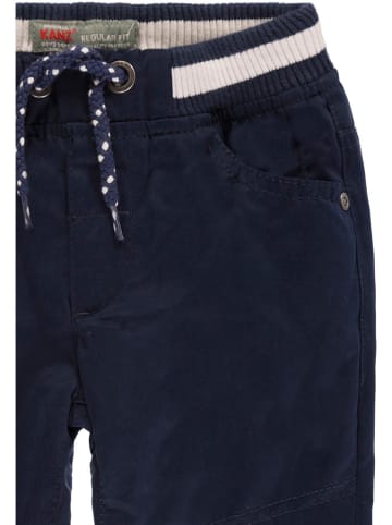 Kanz Sweathose in Dunkelblau/ Creme