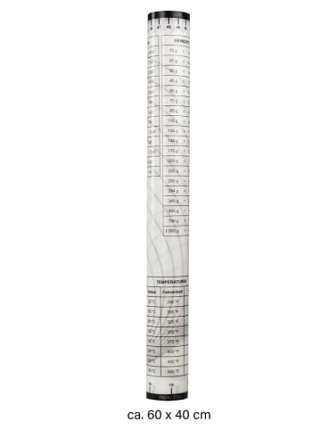 Stoneline Silikon-Backmatte in Grau - (L)40 x (B)60 cm