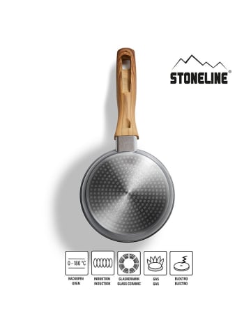 Stoneline Bratpfanne ''Back to Nature'' in Grau - Ø 16 cm