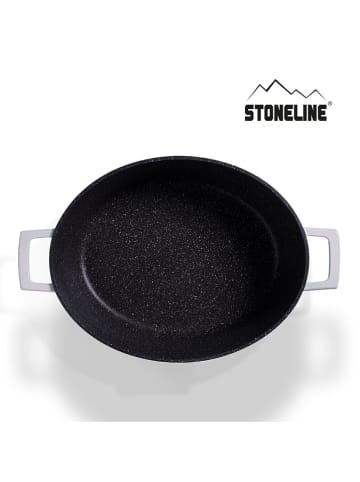 Stoneline 2tlg. Set: Bräter ''Gourmet'' in Rosa - 6,6 l