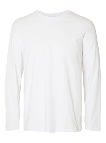 SELECTED HOMME Longsleeve "Bob" in Weiß