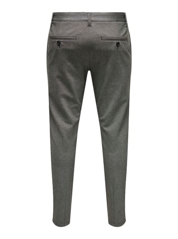 ONLY & SONS Chino "Mark" - Slim fit - in Dunkelgrau