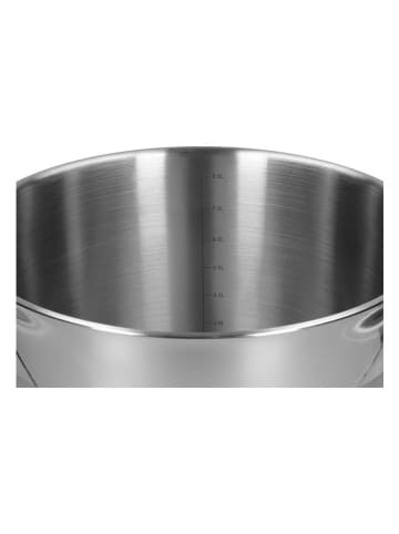Zwieger 2-delige set: roestvrijstalen pan met deksel "BigPot" - 8,5 l