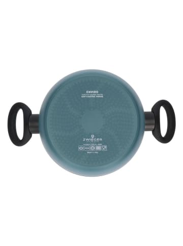 Zwieger 2-delige set: pan met deksel "Enviro" blauw - 5 l