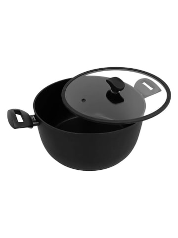 Zwieger 2tlg. Set: Kochtopf ''Thermo'' in Schwarz - 4,4 l