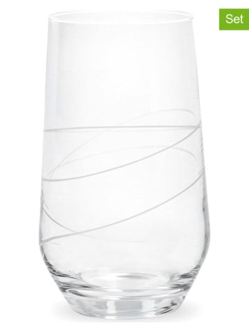 Zwieger 6-delige set: glazen "Spiral" - 400 ml