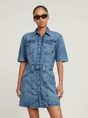 G-Star Jeans-Kleid in Blau
