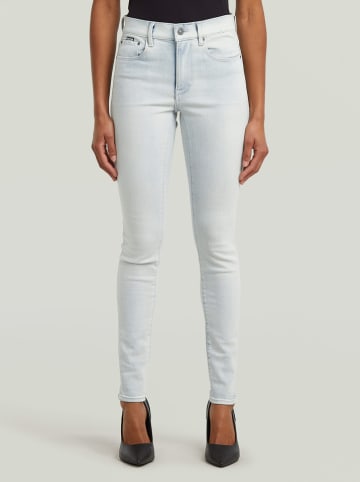 G-Star Dżinsy "3301" - Skinny fit - w kolorze błękitnym