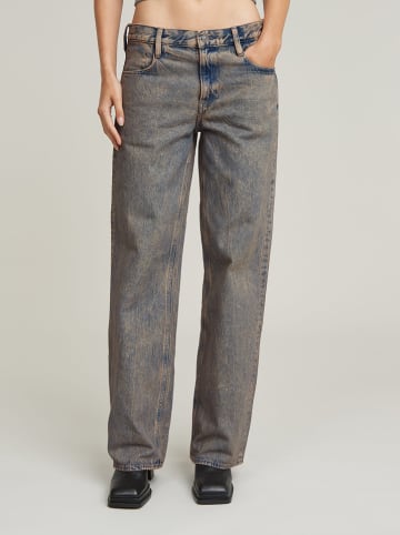 G-Star Spijkerbroek "Judee" - loose fit - blauw/grijs