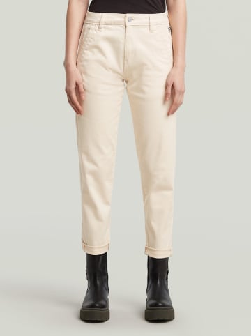 G-Star Spodnie chino w kolorze kremowym