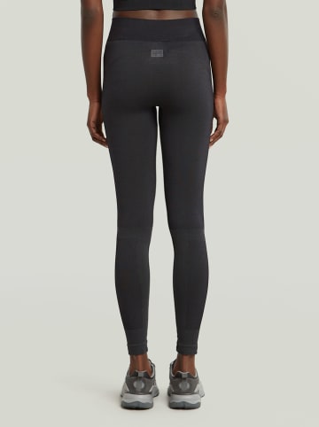 G-Star Legginsy funkcyjne w kolorze czarno-szarym