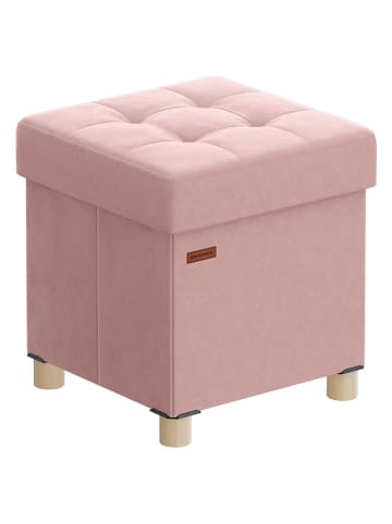 Songmics Opbergkruk lichtroze - (B)38 x (H)40 x (D)38 cm