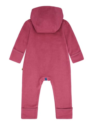 loud + proud Fleece-Overall in Rot